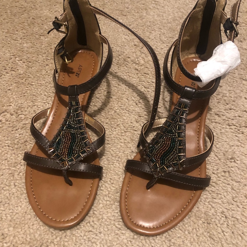 Brand new summer sandals size 8